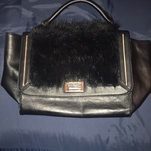 Aldo Purse with Faux Fur. Never Used.